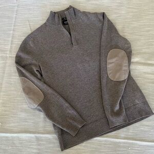 Hugo Boss men sweater wool gray size s